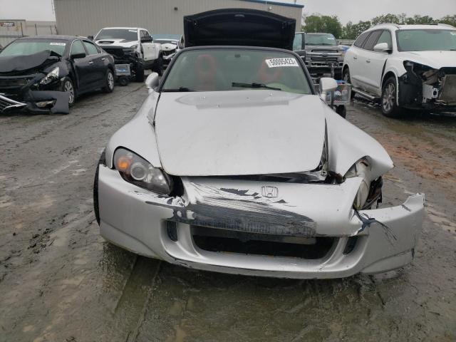 JHMAP21414T004395 - 2004 HONDA S2000 SILVER photo 5