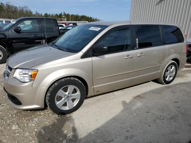 2C4RDGBG7DR642080 - 2013 DODGE GRAND CARA SE BEIGE photo 1