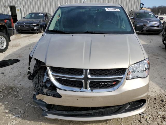 2C4RDGBG7DR642080 - 2013 DODGE GRAND CARA SE BEIGE photo 5