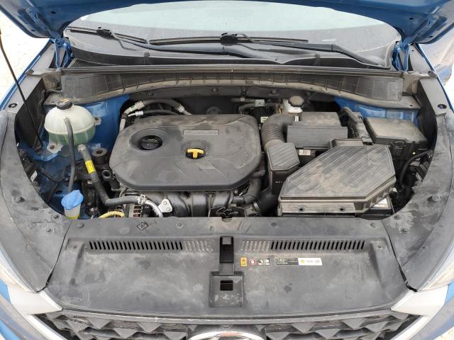 KM8J33A44KU048266 - 2019 HYUNDAI TUCSON LIMITED BLUE photo 11