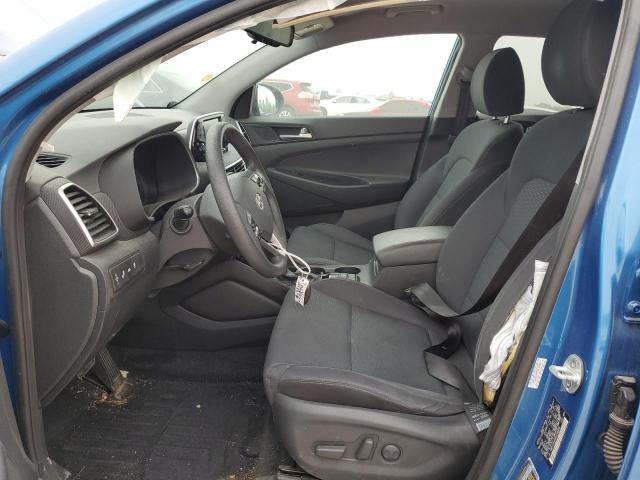 KM8J33A44KU048266 - 2019 HYUNDAI TUCSON LIMITED BLUE photo 7