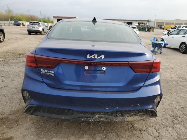 3KPF24AD2PE551898 - 2023 KIA FORTE LX BLUE photo 6