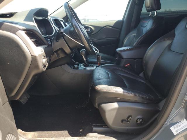 1C4PJMBB8EW187378 - 2014 JEEP CHEROKEE TRAILHAWK ნაცრისფერი ფოტო 7