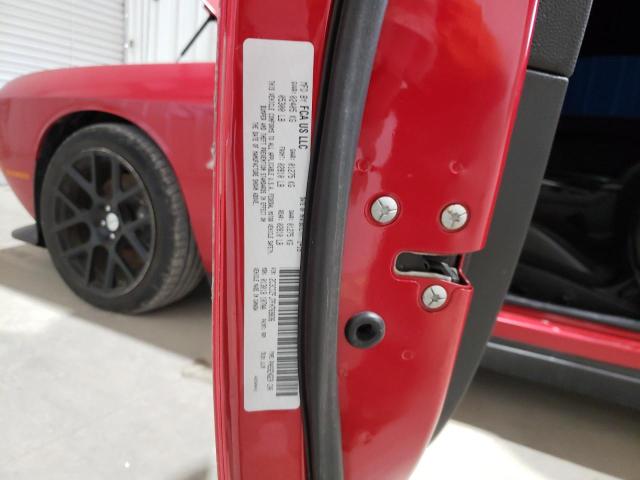 2C3CDZFJ7FH769836 - 2015 DODGE CHALLENGER R/T SCAT PACK RED photo 12