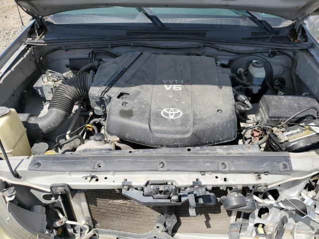 5TETU62N67Z456737 - 2007 TOYOTA TACOMA PRERUNNER ACCESS CAB SILVER photo 11