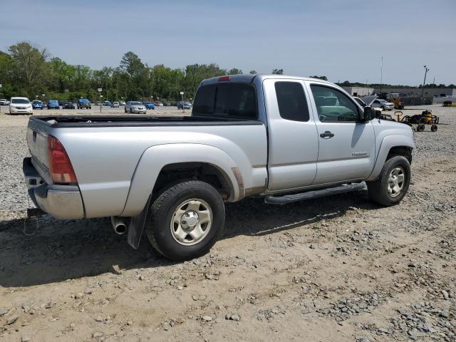 5TETU62N67Z456737 - 2007 TOYOTA TACOMA PRERUNNER ACCESS CAB SILVER photo 3