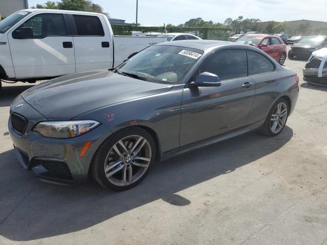 WBA1F9C57GV742243 - 2016 BMW 228 I SULEV GRAY photo 1