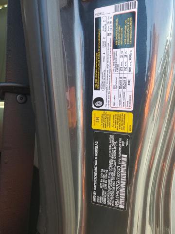 WBA1F9C57GV742243 - 2016 BMW 228 I SULEV GRAY photo 12