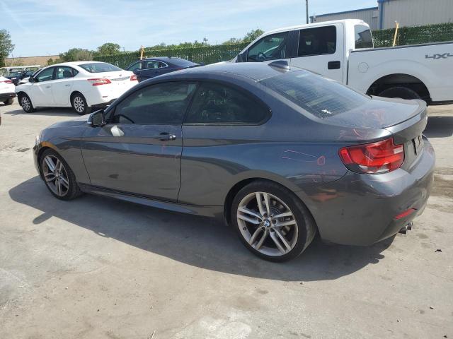 WBA1F9C57GV742243 - 2016 BMW 228 I SULEV GRAY photo 2