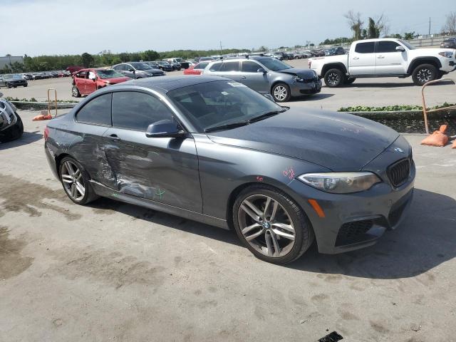 WBA1F9C57GV742243 - 2016 BMW 228 I SULEV GRAY photo 4
