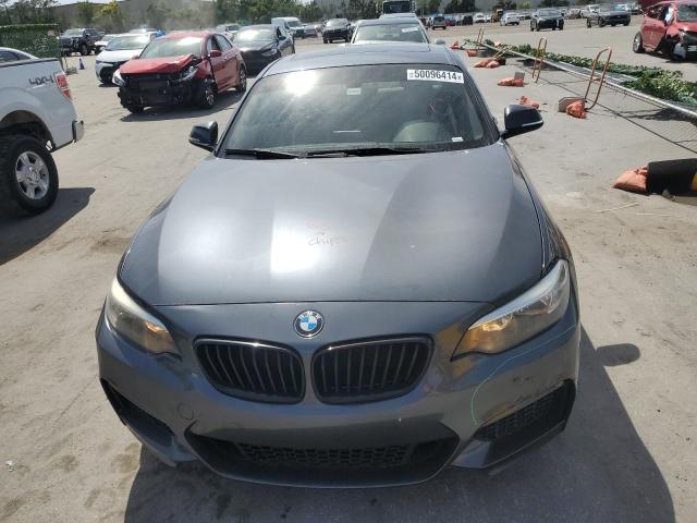 WBA1F9C57GV742243 - 2016 BMW 228 I SULEV GRAY photo 5