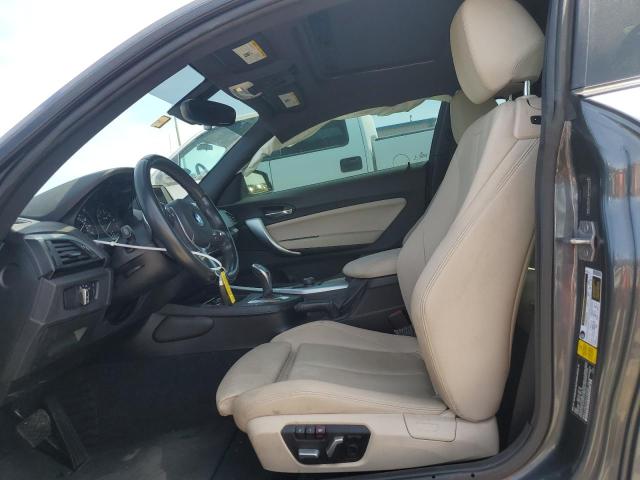 WBA1F9C57GV742243 - 2016 BMW 228 I SULEV GRAY photo 7