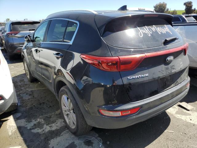 KNDPMCAC4J7373130 - 2018 KIA SPORTAGE LX BLACK photo 2