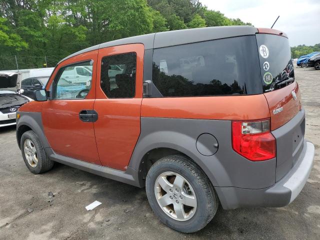 5J6YH286X5L015511 - 2005 HONDA ELEMENT EX ORANGE photo 2