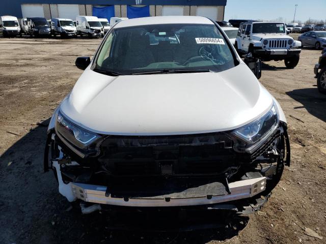 5J6RW1H2XNL000301 - 2022 HONDA CR-V LX WHITE photo 5