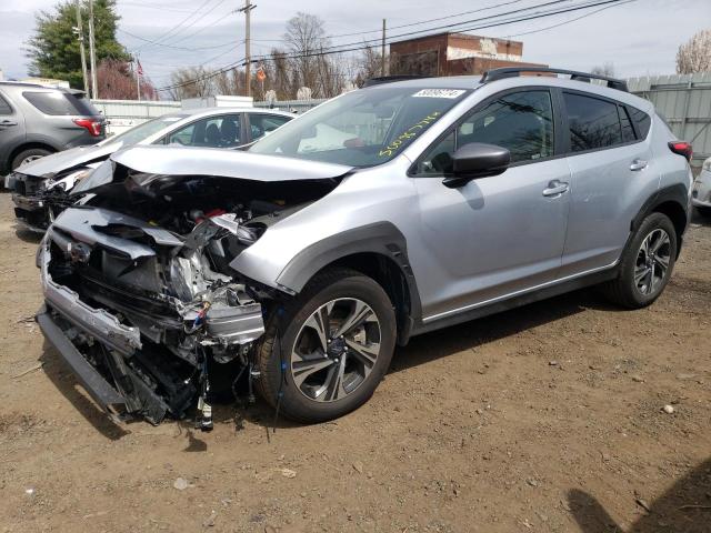 JF2GUADC4RH218472 - 2024 SUBARU CROSSTREK PREMIUM SILVER photo 1