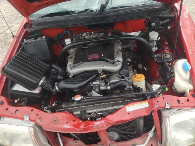 2S3TD62V446101487 - 2004 SUZUKI VITARA LX RED photo 11