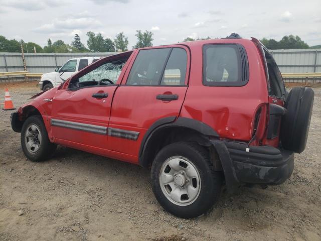 2S3TD62V446101487 - 2004 SUZUKI VITARA LX RED photo 2