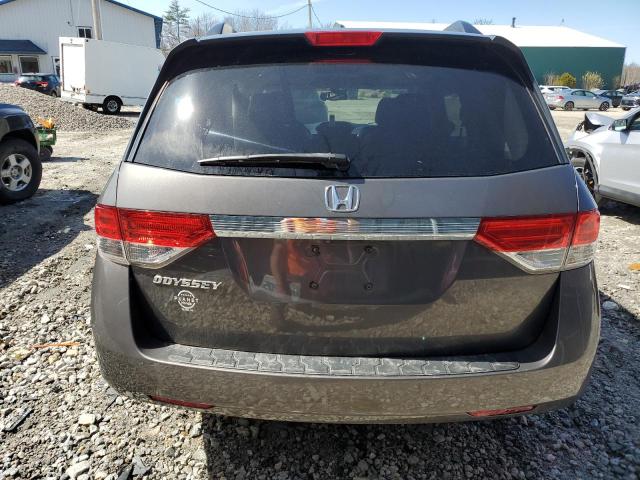 5FNRL5H65GB016386 - 2016 HONDA ODYSSEY EXL GRAY photo 6