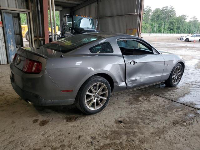 1ZVBP8AN4A5100861 - 2010 FORD MUSTANG GRAY photo 3