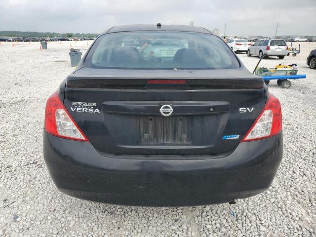 3N1CN7AP3DL825934 - 2013 NISSAN VERSA S BLACK photo 6