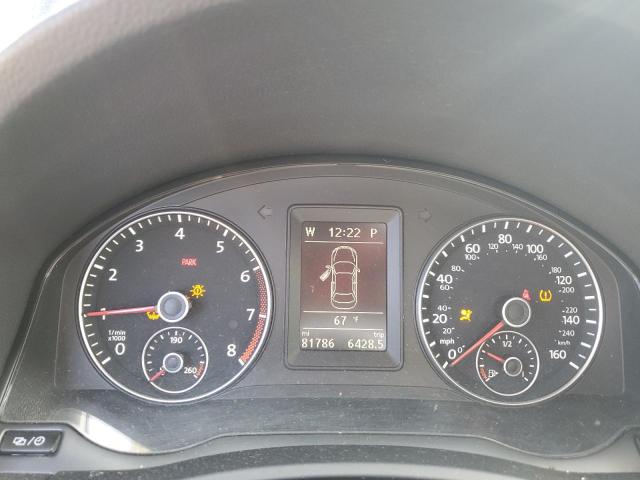 WVWFW8AH2FV000444 - 2015 VOLKSWAGEN EOS LUX BLACK photo 9