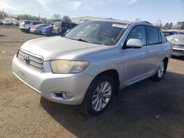 JTEEW44A082016029 - 2008 TOYOTA HIGHLANDER HYBRID LIMITED SILVER photo 1