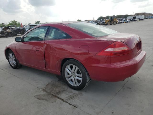 1HGCM81653A020442 - 2003 HONDA ACCORD EX RED photo 2