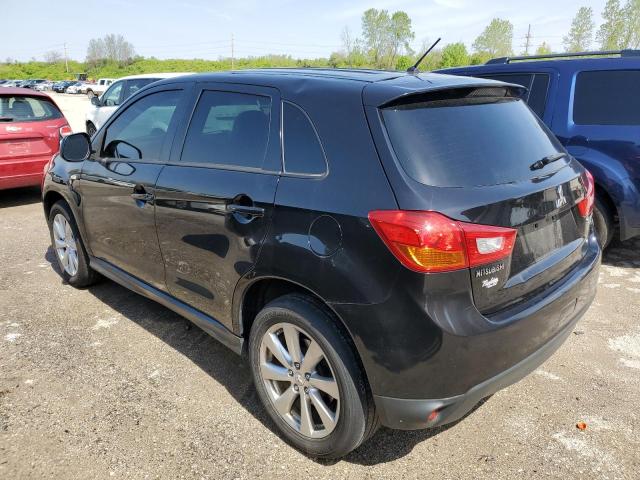 4A4AP3AW0FE033363 - 2015 MITSUBISHI OUTLANDER ES BLACK photo 2