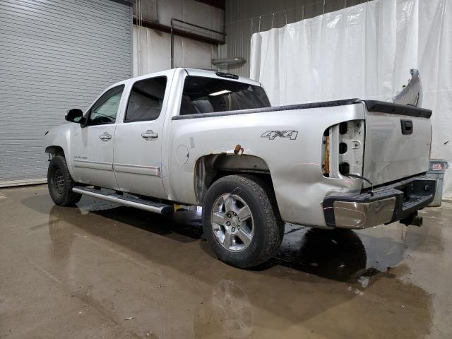 3GCPKSE72DG182991 - 2013 CHEVROLET SILVERADO K1500 LT GRAY photo 2