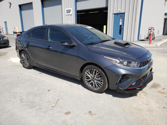 3KPF54AD5PE606657 - 2023 KIA FORTE GT LINE GRAY photo 4