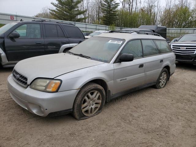 4S3BH675247620450 - 2004 SUBARU LEGACY OUTBACK AWP SILVER photo 1