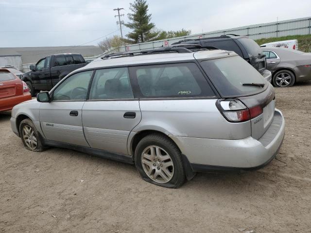 4S3BH675247620450 - 2004 SUBARU LEGACY OUTBACK AWP SILVER photo 2