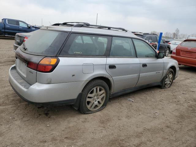 4S3BH675247620450 - 2004 SUBARU LEGACY OUTBACK AWP SILVER photo 3