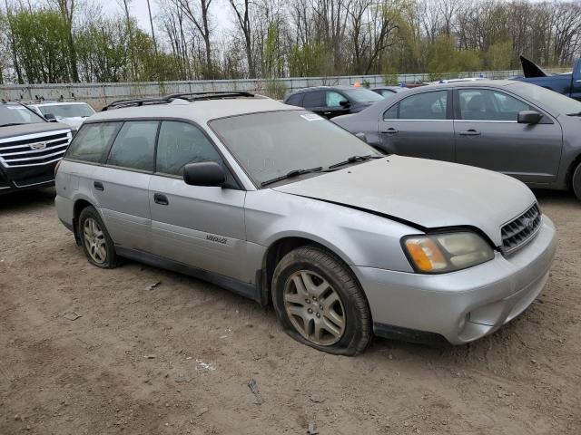 4S3BH675247620450 - 2004 SUBARU LEGACY OUTBACK AWP SILVER photo 4