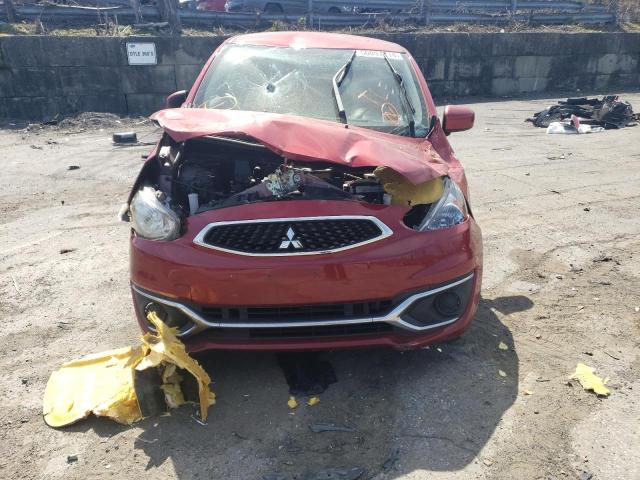 ML32A3HJ5JH005415 - 2018 MITSUBISHI MIRAGE ES RED photo 5