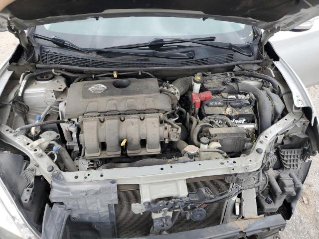 3N1AB7APXEY229790 - 2014 NISSAN SENTRA S SILVER photo 11