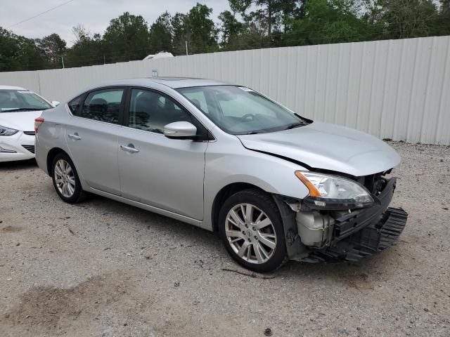 3N1AB7APXEY229790 - 2014 NISSAN SENTRA S SILVER photo 4