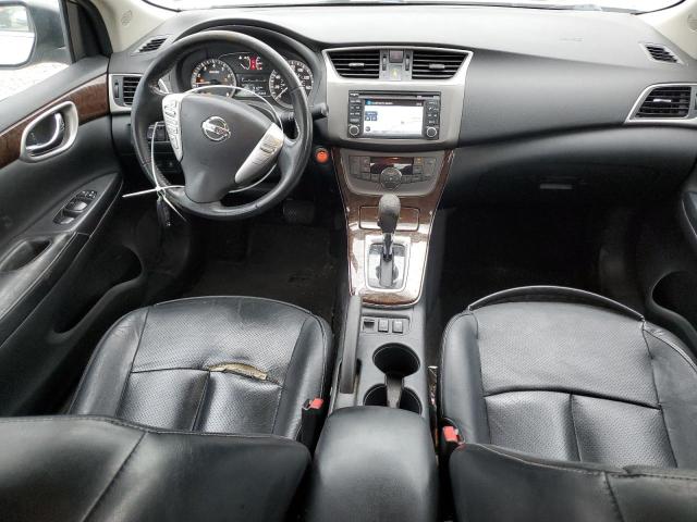 3N1AB7APXEY229790 - 2014 NISSAN SENTRA S SILVER photo 8