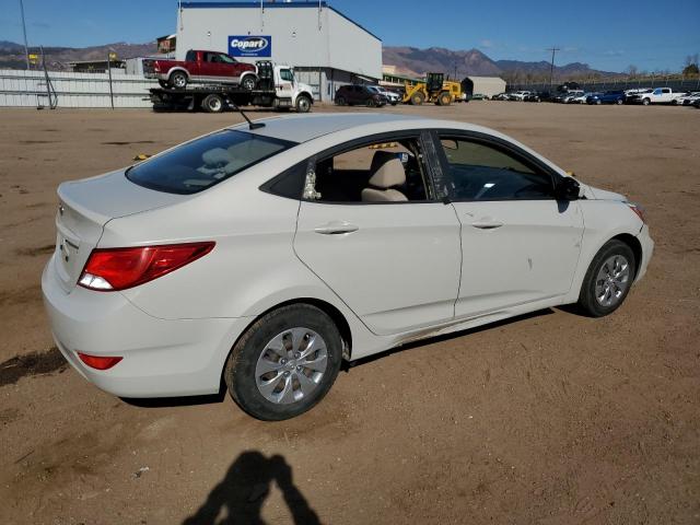 KMHCT4AE0HU181364 - 2017 HYUNDAI ACCENT SE CREAM photo 3