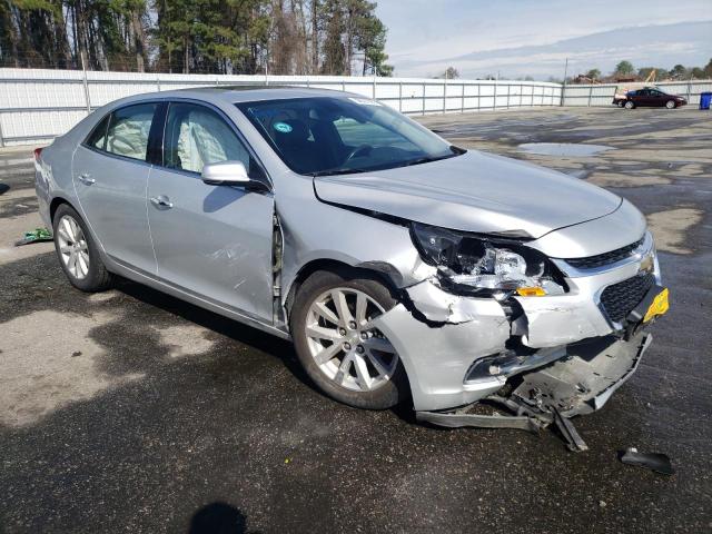 1G11H5SL6EF251166 - 2014 CHEVROLET MALIBU LTZ SILVER photo 4