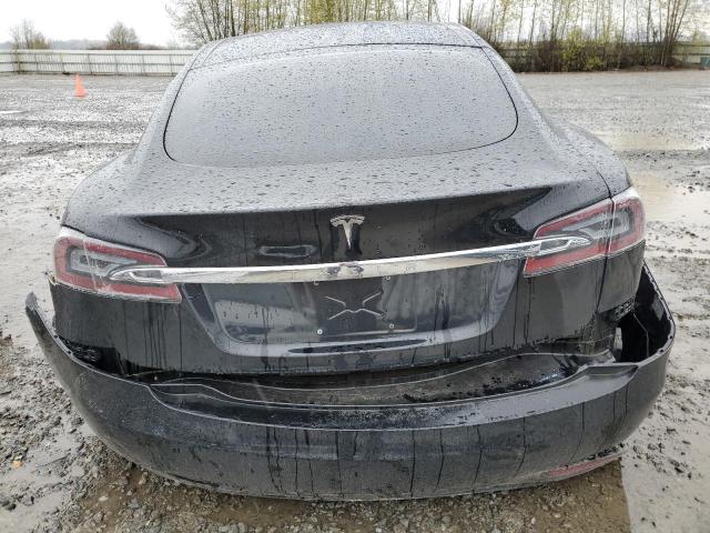 5YJSA1E26JF291161 - 2018 TESLA MODEL S შავი ფოტო 6