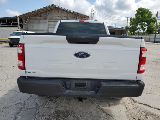 1FTFX1E54MFB30902 - 2021 FORD F150 SUPER CAB WHITE photo 6