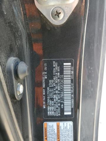 JF1ZNAA12G8704174 - 2016 TOYOTA SCION FR-S შავი ფოტო 12