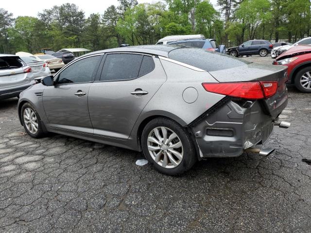 5XXGN4A73EG306991 - 2014 KIA OPTIMA EX SILVER photo 2