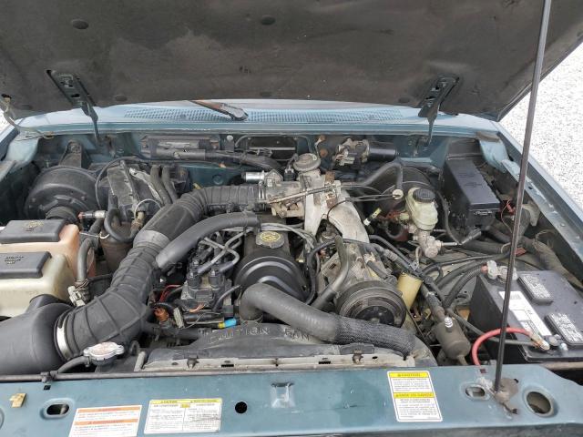 1FTCR10A6VPA98256 - 1997 FORD RANGER GREEN photo 11