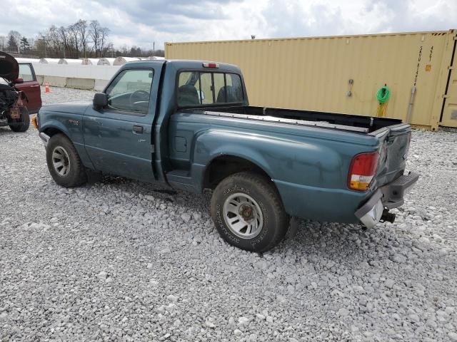 1FTCR10A6VPA98256 - 1997 FORD RANGER GREEN photo 2