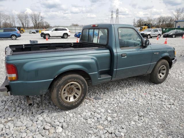 1FTCR10A6VPA98256 - 1997 FORD RANGER GREEN photo 3