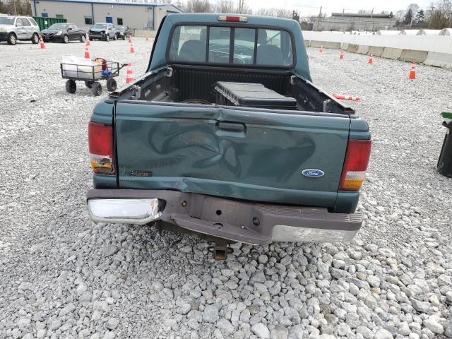 1FTCR10A6VPA98256 - 1997 FORD RANGER GREEN photo 6