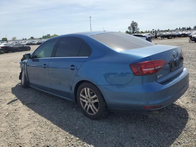 3VW2B7AJ5HM258572 - 2017 VOLKSWAGEN JETTA S 蓝色 照片 2